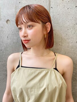 ガーデン 渋谷(GARDEN) 大人ボブ　ダブルカラー　ピレンジ