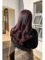 ニュイ 茨木店(nui +)&nbsp;黒髪/クラゲヘアー/オリーブグレー/小顔/ココアベージュ/茨木