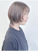 *レイヤーボブショートウルフマッシュウルフ姫カット小顔ボブ