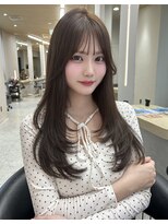 ボタン テンジン(VOTAN tenjin)&nbsp;[votanふうか]レイヤーカット/顔周り/天神韓国ヘア