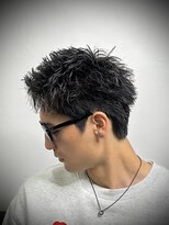 アンシェル(an-ciel)&nbsp;スパイキーピンパーマ