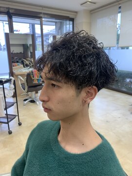 美容室ステラ 東大宮店 Up Bang × Shadow Perm