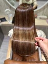 ナル 新宿(nalu) nalu新宿/髪質改善/縮毛矯正/METEO/透明感/インナーカラー/新宿