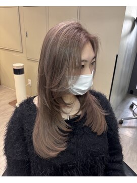 ラピス 横浜(Lapis) Hアッシュベージュシールエクブリーチカラーバタフライレイヤー