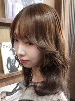 ブロック ジャポン(bloc japon)&nbsp;透け感マットベージュレイヤー/ブリーチなし/顔周りカット/