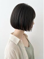 アンド 夙川(AND)&nbsp;縮毛矯正/髪質改善/黒髪/内巻きボブ/丸みショートボブ