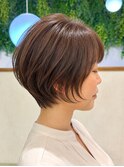 顔型別ヘアスタイル/似合わせ診断/ショートボブ/小顔