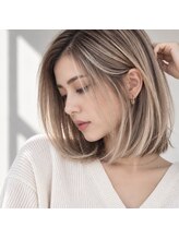 9. 立体感と動きをプラス｜デザインブリーチカラー