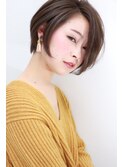 美シルエットボブ【プランツヘアー村田裕治】