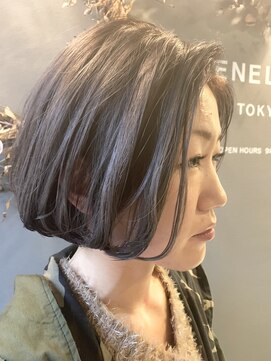 ペネロープ(Penelope) 【新宿ペネロープ】暗髪アッシュ×前下がりボブ  担当 RYO