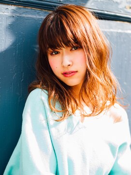 アナザーヘアサロン 大倉山(AnOther HAIRSALON) 柔らかセミロング