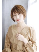 イコウヘアデザイン(icou hair design) オトナ女子♪ナチュラルで甘すぎない【小顔ショートスタイル】