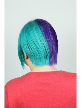 クリップ ジョイント ゴッド(CLIP JOINT GOD) ツートンカラー☆ミントグリーン×紫