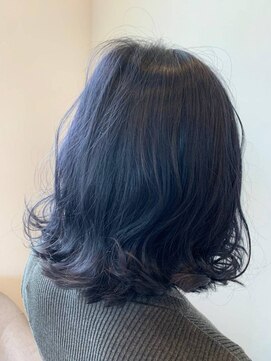 グラスヘア 石垣店(Grass Hair) ブルーアッシュカラー