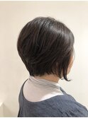 スッキリ前下がりボブ