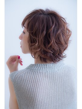 ユニックス アリオ亀有店(UNIX) 20代30代40代50代×華やかウェーブ×くびれボブ