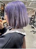 lavender × bob