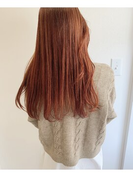ニコフクオカヘアーメイク(NIKO Fukuoka Hair Make) ダブルカラーで春の暖色カラーに!