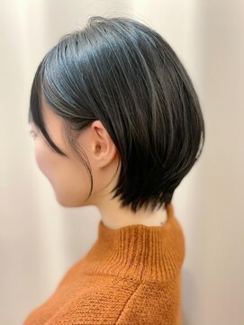 ベック ヘアサロン(BEKKU hair salon) 大人可愛い20代ひし形黒髪小顔ショートボブ
