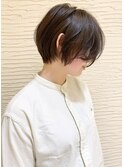【morio札幌】札幌ショート　大人かわいい丸みショート