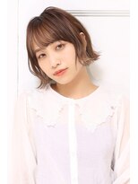 クラッチ トリートメント アンド ヘッドスパ 江坂(CLUTCH)&nbsp;大人可愛い２０代３０代４０代小顔ショコラベージュ　ショートA2