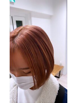 サーチ 三軒茶屋(SAATCHI) ピンクオレンジ【BOB】［三軒茶屋］