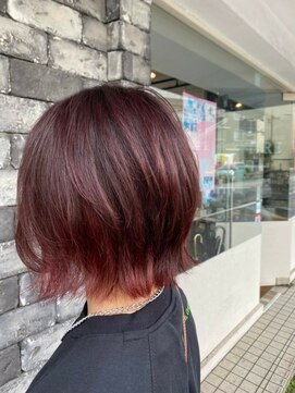 ライズ バイ レボ(RISE by REVO) 似合わせカット/アースカラー/デザインカラー/くびれヘア/我孫子