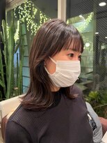 ディフィーノ 青山(DIFINO)&nbsp;【DIFINO 青山】レイヤーミディ×シースルーバング