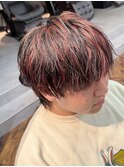 赤メッシュマッシュ