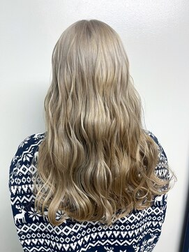 バブルス 上福岡店(BUBBLES) 透明感たっぷりミルクティーベージュ