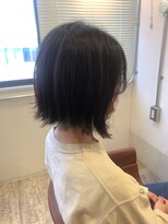 ヘアーサロン キー(Hair salon key)&nbsp;小顔前下がりショートボブ