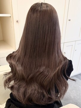 ベレーザ 渋谷(BELEZA) 4688髪質改善グレージュカラーレイヤーロング韓国ワンホンヘア