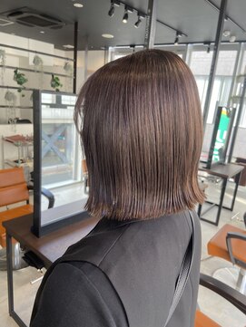 フリック 堺東店(FLICK) グレージュ/外ハネ/ボブ/堺東