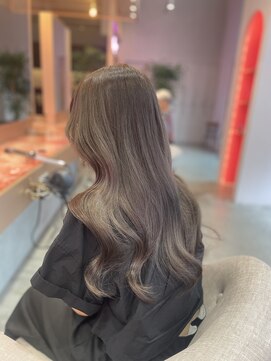 ウィクシーミミ 栄矢場町店(wixy mimi) 明るめグレージュ