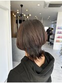 ウルフカット♪シアーブラウン