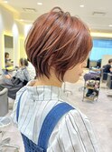 前下がりショート/前髪/絶壁解消/小顔効果/30代/40代【橋本】