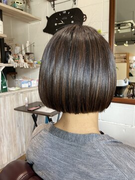 チアー ヘアリラクゼーション(cheer HAIRRELAXATION) 襟足ギリギリボブ