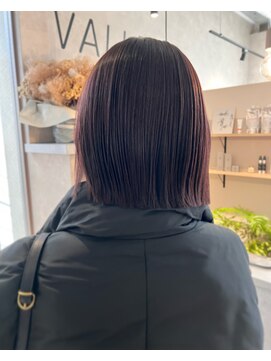 バリー(VALLEY) 【VALLEY  hair care&spa】大人可愛い切りっぱなしボブ