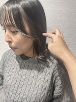 マーシュ 梅田(marshu)&nbsp;インナーカラー ★透明感silver