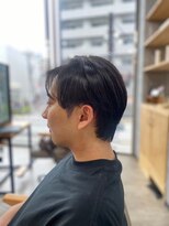 ソイクフ 四条大宮店(SOY-KUFU)&nbsp;MEN’S HAIR カルマパーマダークアッシュ