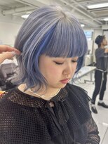 テトラ バイ ネオリーブ 横浜西口店(tetra by neolive)&nbsp;ハイトーンデザインカラー＊*【横浜/横浜駅】