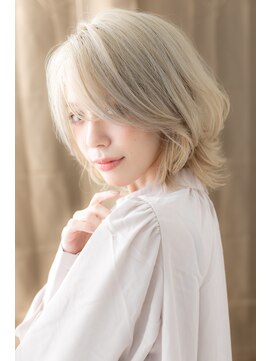 カバーヘア ブリス 大宮西口(COVER HAIR bliss) □ハイトーンカラー外国人風ハッシュカット316大宮10代20代30代