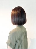 髪質改善/おさまるボブ/内巻き/楽ちんボブ