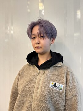 ヴァイス 新宿店(VAICE) ラベンダーグレー×ショートカット