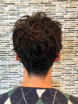 リシェール 北越谷店(RICHAIR) ダークアッシュ/アッシュブラック/カルマパーマ/ベリーショート