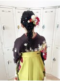 【卒業式】ヘアセット×袴着付け