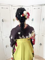 アーチバイケンジ(arch by kenje)&nbsp;【卒業式】ヘアセット×袴着付け