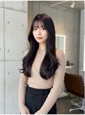 韓国ロングスタイル★レイヤーカット/トリートメント/表参道個室