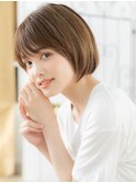 綾瀬/髪質改善/細めハイライト☆ワンカールマッシュボブa