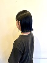 フラテロ(fratello)&nbsp;ブルーブラック　外ハネボブ